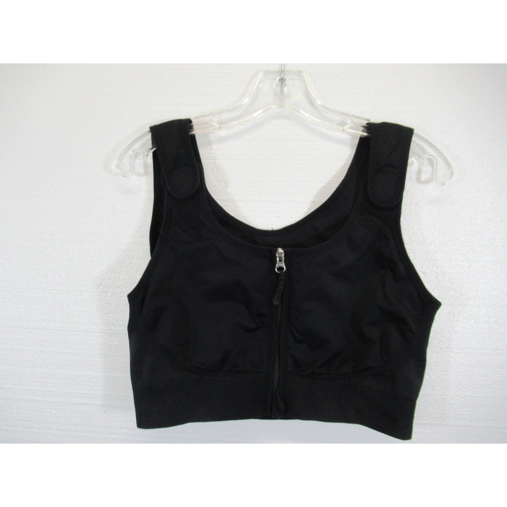 Amoena Pamela Post Surgical Bra XL Black Wireless 45011